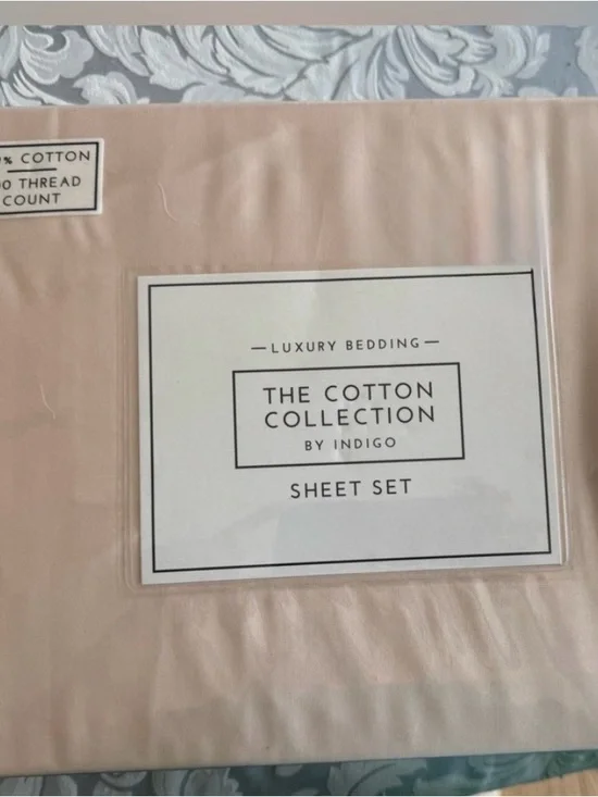 New Cotton Collection Luxury King Sheet Set - 300 count cotton thread