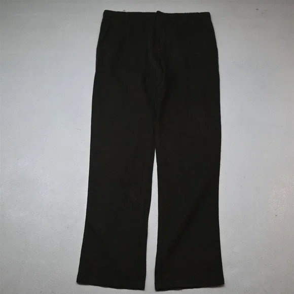 Hugo Boss 34x32 Brown 100% Linen Floyd Straight Drawstring Beach Wedding Pants
