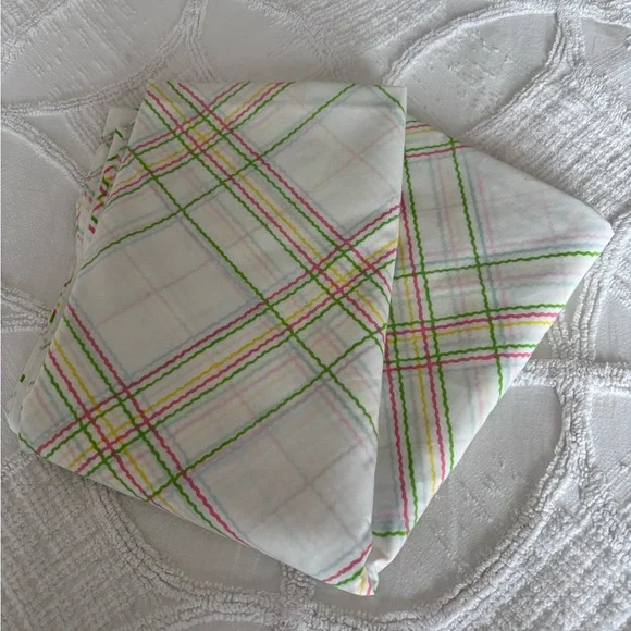 Vintage Rick Rack Patterned Flat Sheet
