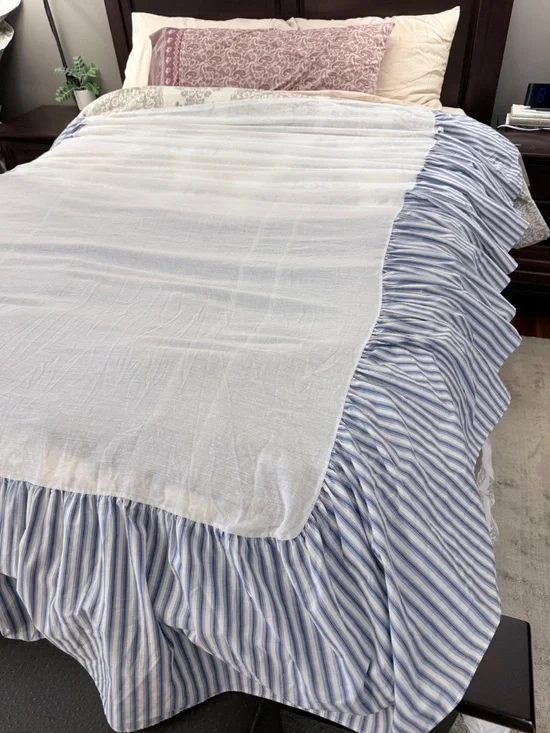 Ralph Lauren Tamarind Bed Skirt Queen Size