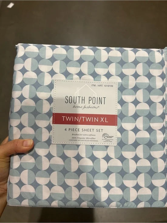 South Point Twin/Twin XL 4pcs Sheet Set