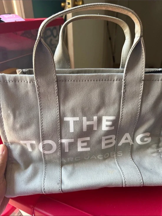 Marc Jacobs  Gray Canvas Tote used