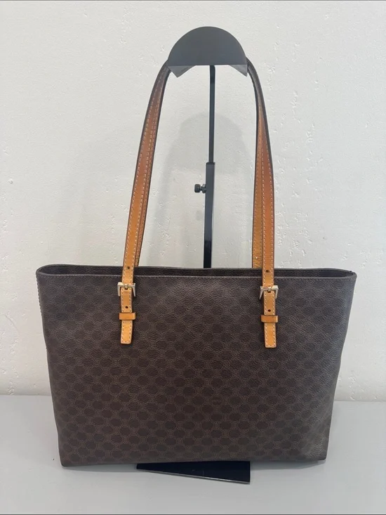Celine macadem monogram shopper Tote