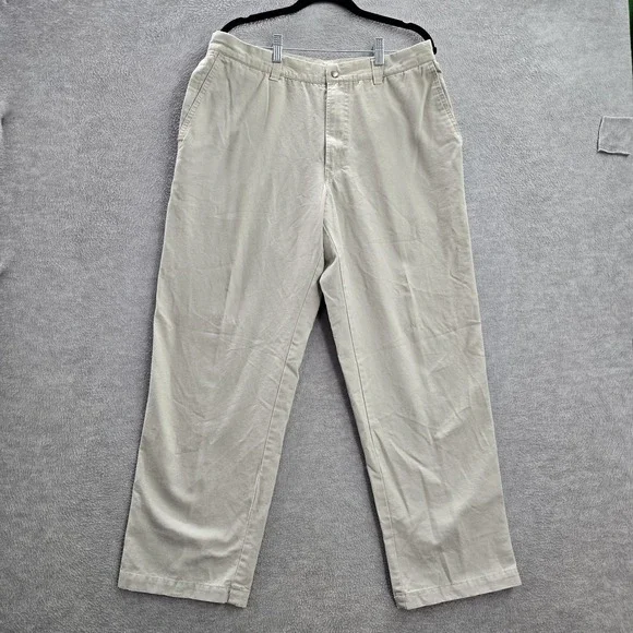 Columbia Men‎ Pants 34WX30L Beige Cargo AM8142 Button 29