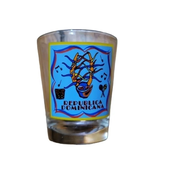 Republica Dominicana Shotglass 🇩🇴‎