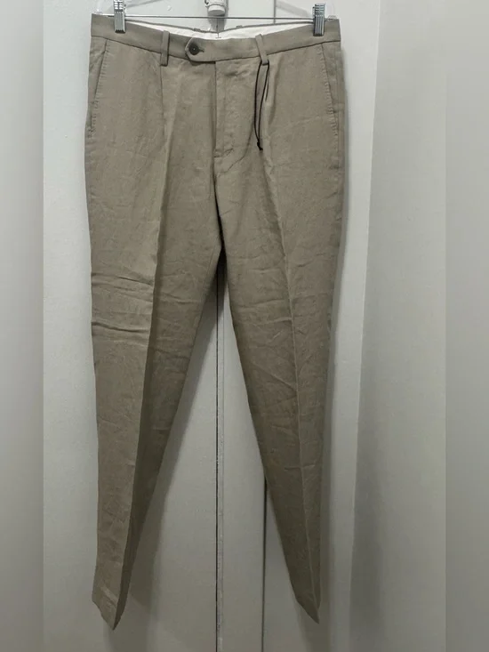MANGO MEN LINEN PANTS
