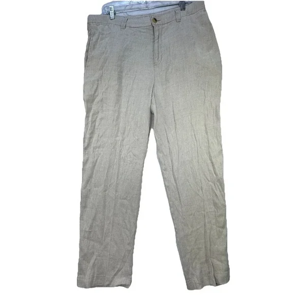 Cariloha Linen Blend Pants Mens 36 X 30