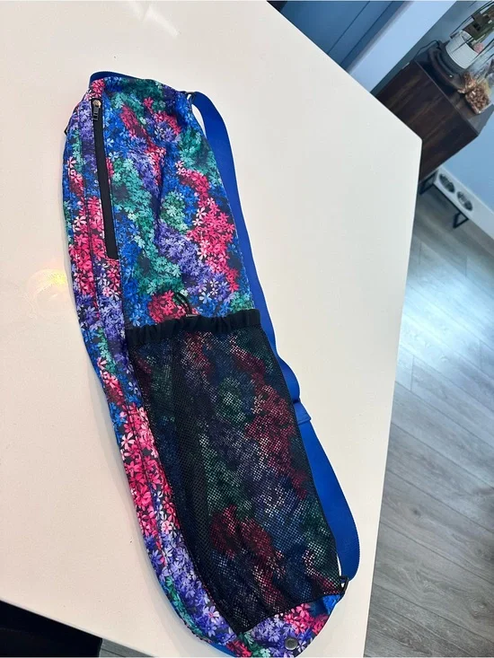 Lululemon You Are a Yoga Warrior Floral Mat Carrier