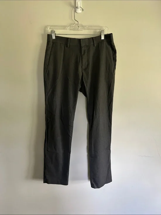Kenneth Cole Men's dark gray Dress Pants - Slim Straight