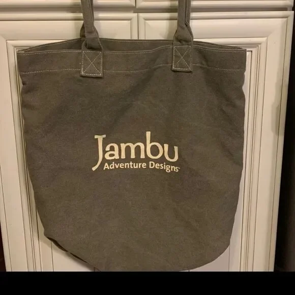 JAMBU Designers Green Large Handbag