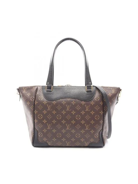 Louis Vuitton Tote Estrella Monogram 2-Way Noir Canvas Leather