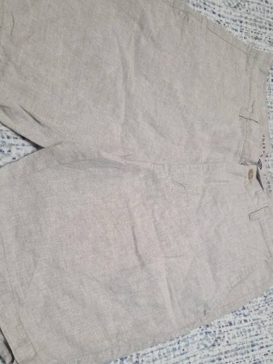 Joseph Abboud Light Beige Linen Chinos