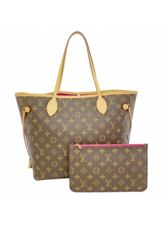 Louis Vuitton Tote Monogram Neverfull MM Brown