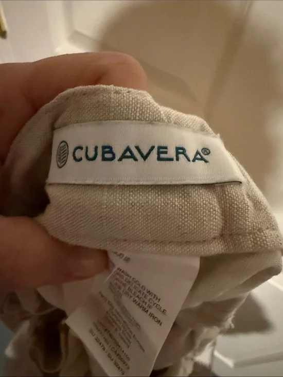Cubavera Linen-Blend Chinos