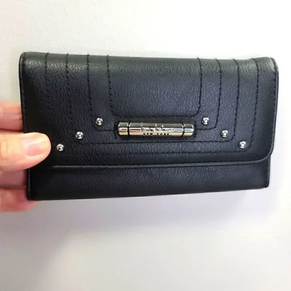 Nicole Miller Classic Black Wallet