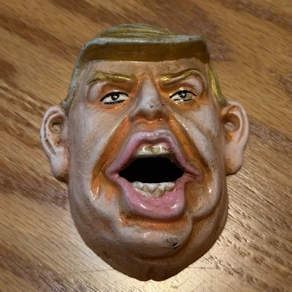 Unbranded Donald Trump Bottle Opener Unisex OS Tan Cast Iron Wall Mount