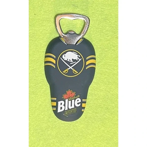 Buffalo‎ Sabres Bottle Opener Housley #6 LaBatt Blue