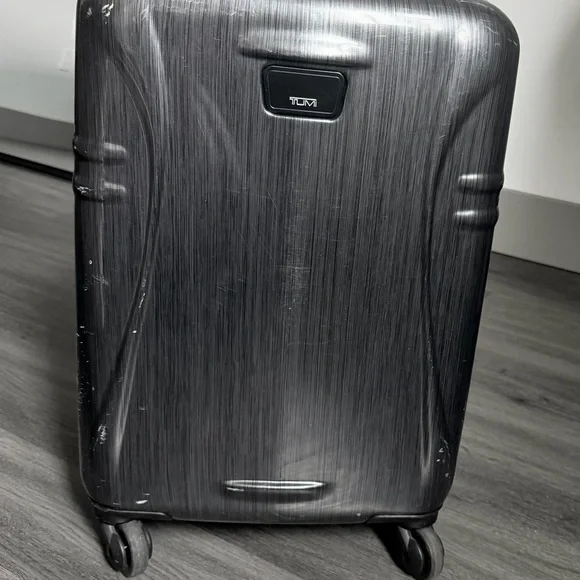 Tumi Black Textured Hardside Carry-On