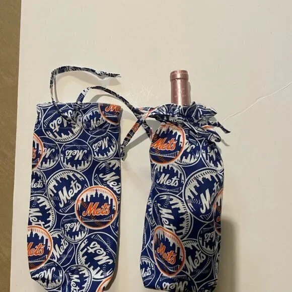 New York Mets Wine Bottle Covers