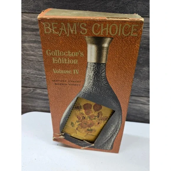 Vintage Beams Choice Modern Masters Sunflowers Vincent Van Gogh‎ Decanter Vol IV