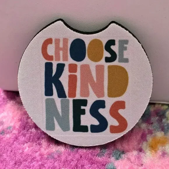 Choose Kindness Circle Handmade‎ Kitchen Home Cup Car Accessories Coaster