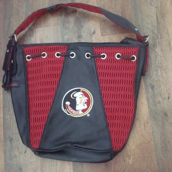 FSU SEMINOLES 13X16 BAG‎ PURSE VINTAGE NEW TAILGATE HANDBAG TOTE