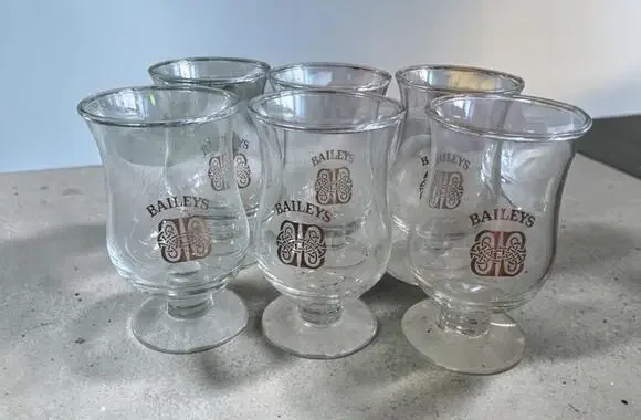 Baileys Irish Cream Tulip Shot Glasses Set Of Six