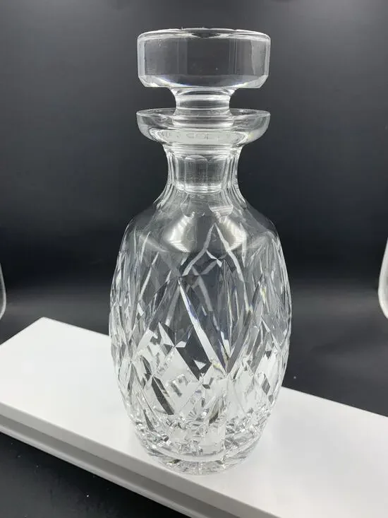 Vintage Waterford Crystal Lismore Spirit Decanter with Ball Stopper