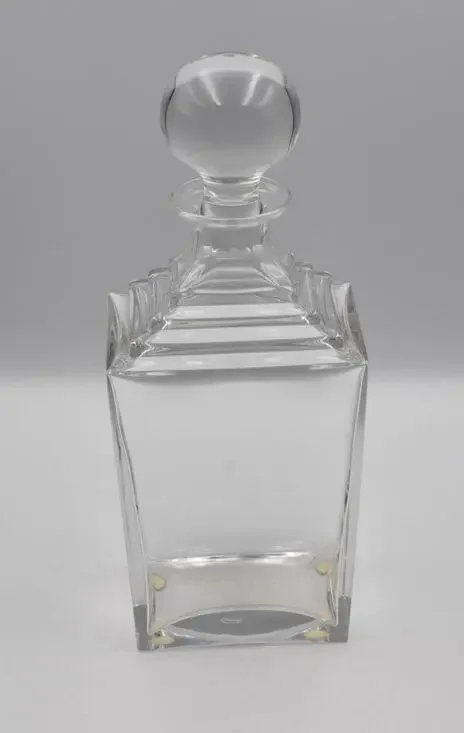 Tiffany & Co. by Vilca Crystal Art Deco Frank Lloyd Wright Wine Liquor Decanter