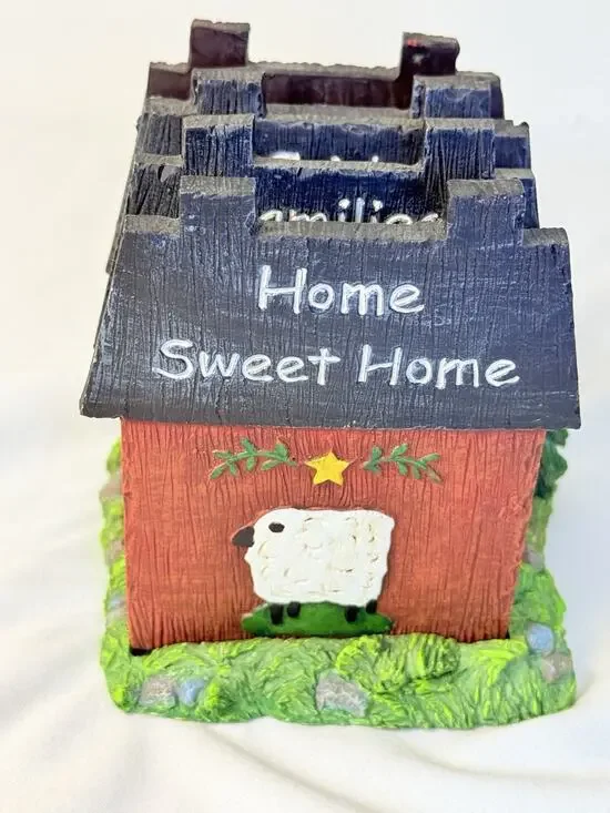 Collections Etc Rustic Barnhouse Coaster Set Of 4