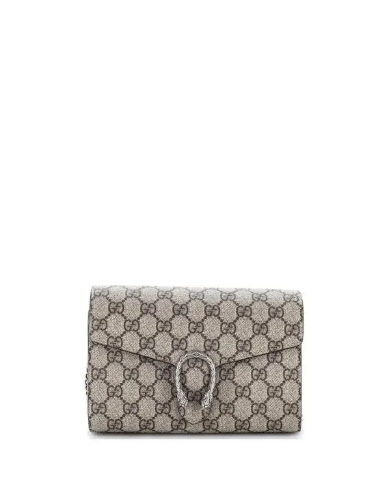 Gucci Dionysus Chain Wallet Gg Coated #295091G12B