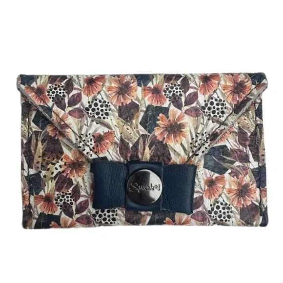 Wallet in Autumn Flowers‎ by Sparklbands