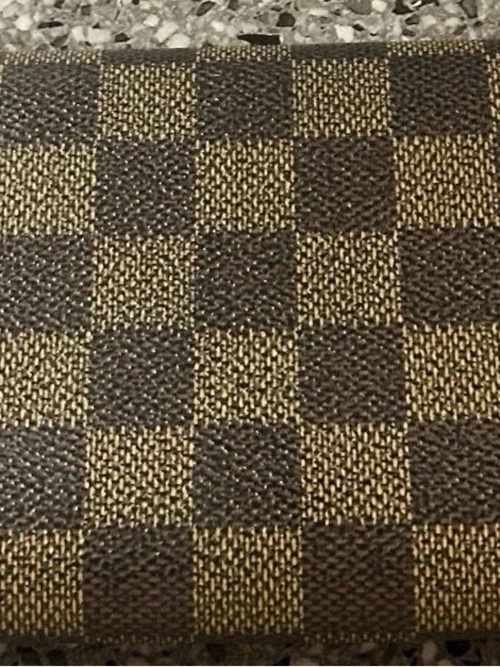 Louis Vuitton Brown Damier Ebene Sarah wallet