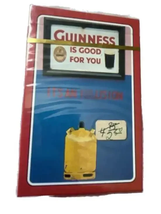 Guinness Beer 'It's an Illusion' Vintage Playing Cards by Real Ireland Design