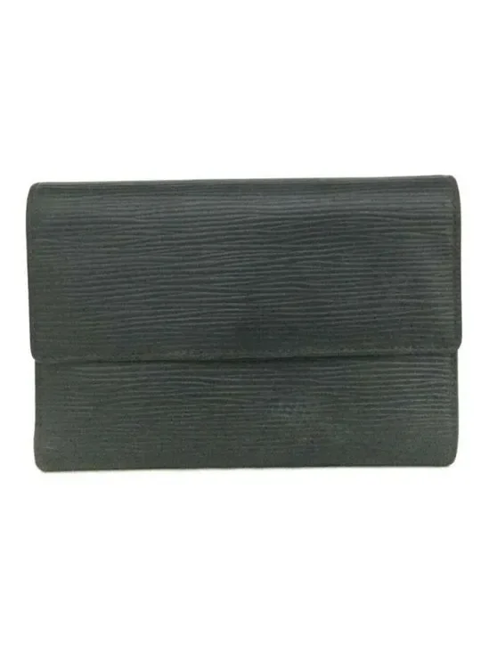 Louis Vuitton Black Epi Wallet EUC