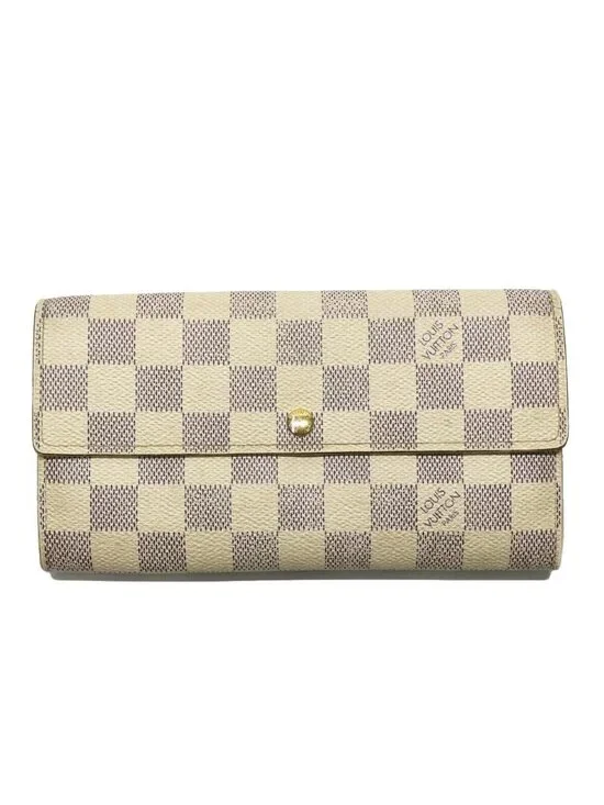 Louis Vuitton Damier Azur Portefeuille Sarah Wallet