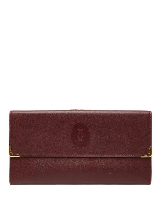 Cartier Must Line Wine Red Leather