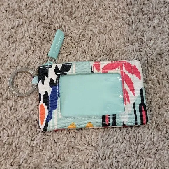 Vera Bradley ID Keychain Wallet • Pueblo Southwest Pattern • Retired