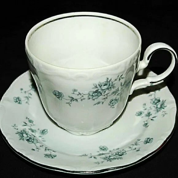 Johann Haviland Bavaria Coffee Tea Cup and Saucer German Made