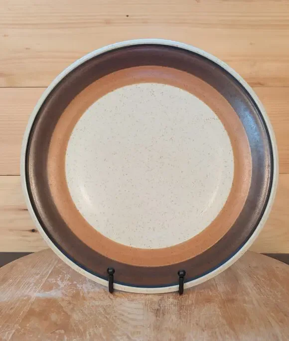 Imperial by W Dalton Mocha Stoneware Dinner Plate - 10.75