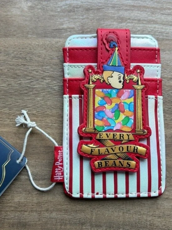 Loungefly Red White Every Flavour Beans Cardholder Wallet