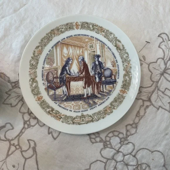 D'Arceau Limoges - Lafayette Legacy Collection - 1974 The Meeting at City Tavern