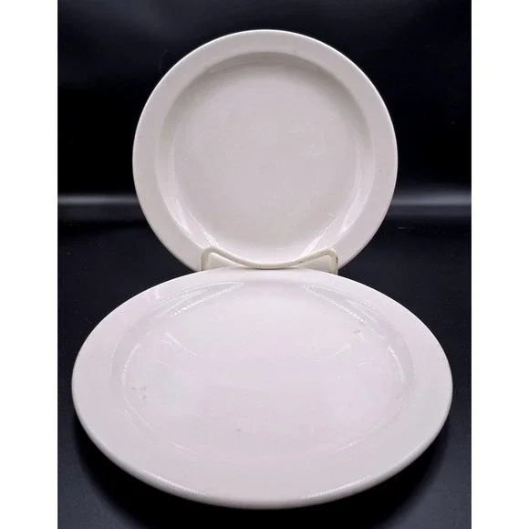 Buffalo China 9810A White Salad Bread Dessert Plate 8