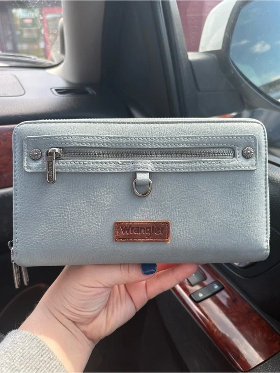 Wrangler Light Blue Wallet
