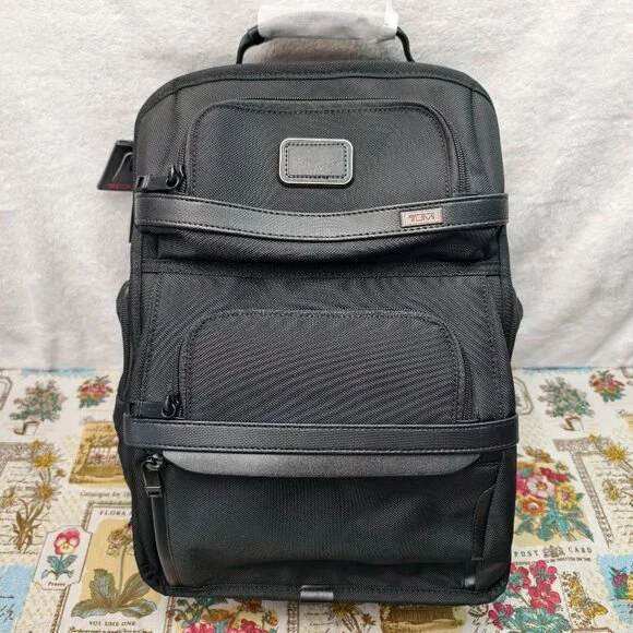 🌺TUMI Alpha 3 Backpack | Ballistic Nylon Large Capacity | Business & Travel