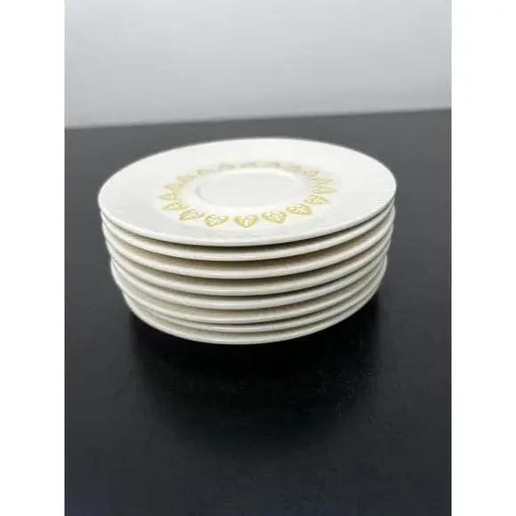 Vintage‎ MCM Sheffield Serenade Saucers 6-1/8