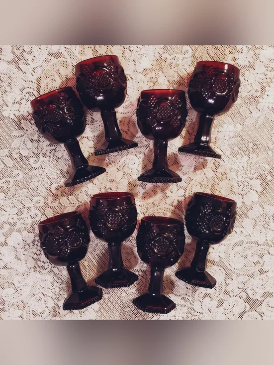 avon mini goblets