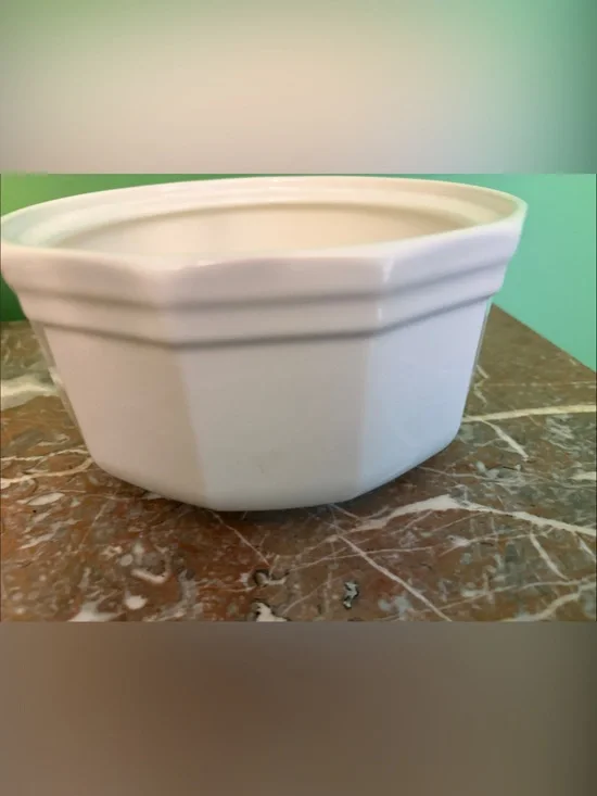 Pfaltzgraff White Ceramic Marked Dish