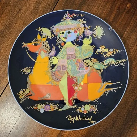 Rosenthal Studio Line Bjorn Wiinblad Wall Plate 13