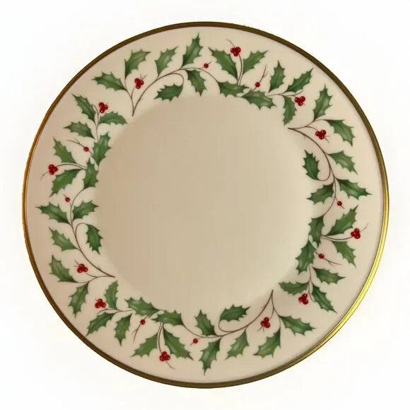 Lenox Demention‎ Collection Holiday Gold Rim - Salad Plate 8”